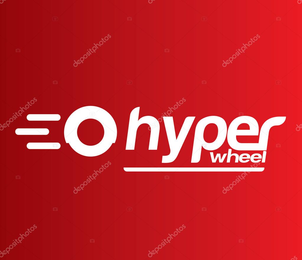 Hyper Wheel Logo Design, AI 8 supported.