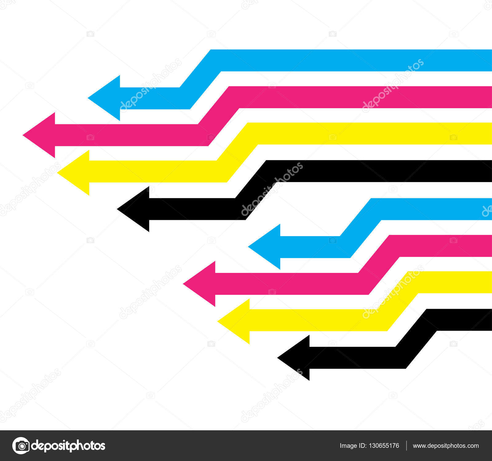 Colorful Arrows Background Design Vector Image By C Sdcrea Vector Stock
