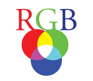 RGB renk konsept tasarımı