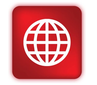 Kırmızı dünya simgesi