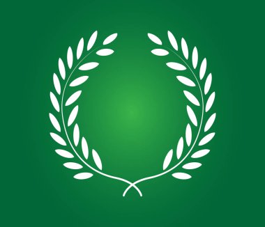 Defne çelengi simgesi tasarım