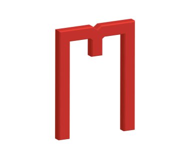 3D M Logo