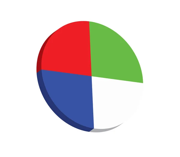Grafico a colori RGB — Vettoriale Stock