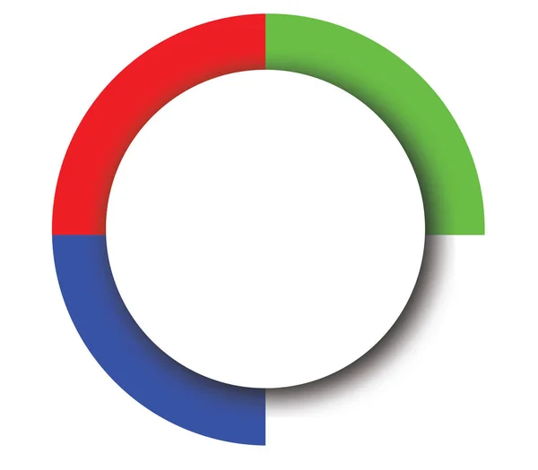 Grafico a colori RGB — Vettoriale Stock