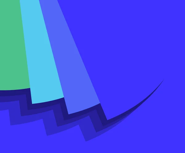 Синий фон с цветовой шкалой — стоковый вектор