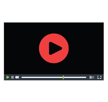 Video oynatıcı arayüz tasarımı