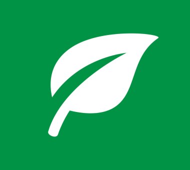 Yaprak simgesi tasarım