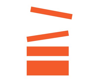 Yığın simgesi tasarım