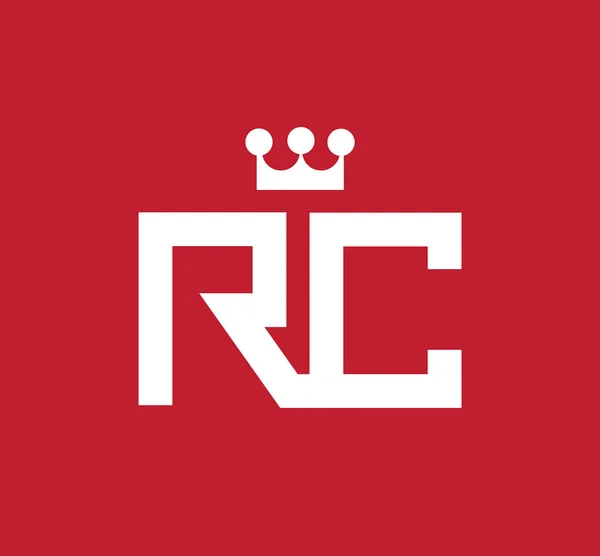 RC โลโก้ Concept — ภาพเวกเตอร์สต็อก