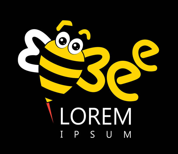 Abstract Bee Character