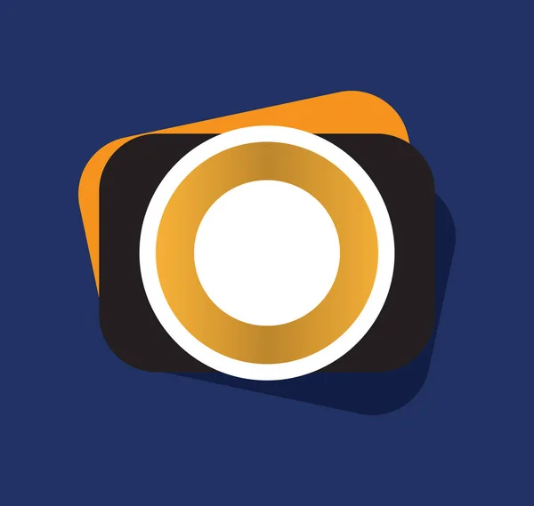 Foto camera pictogram — Stockvector