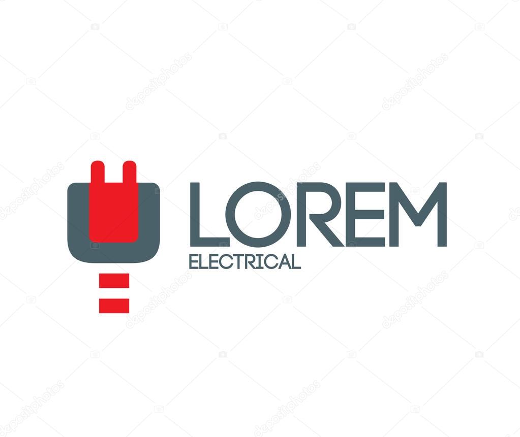 Electric Plug Logo Design