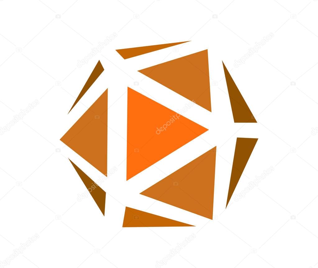 Polygonal Jewelry Icon Design