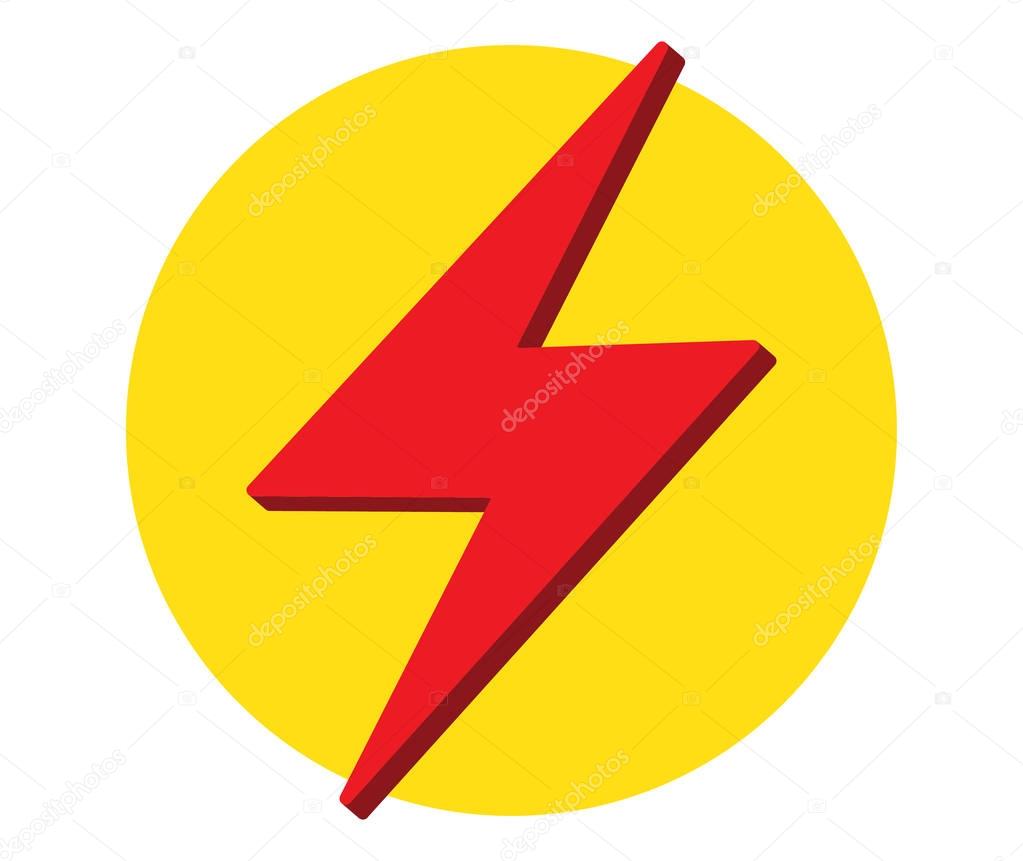 Lightning Icon Design Concept