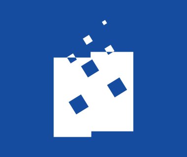 Kare partikül simgesi