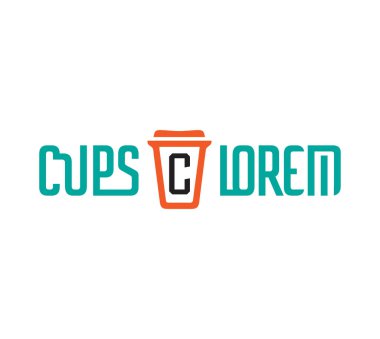 Karton kahve Kupası logosu