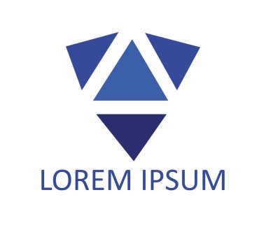 Üçgen Logo tasarım konsepti