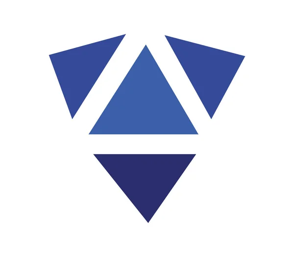 Koncepce designu ikona trojúhelníku — Stockový vektor