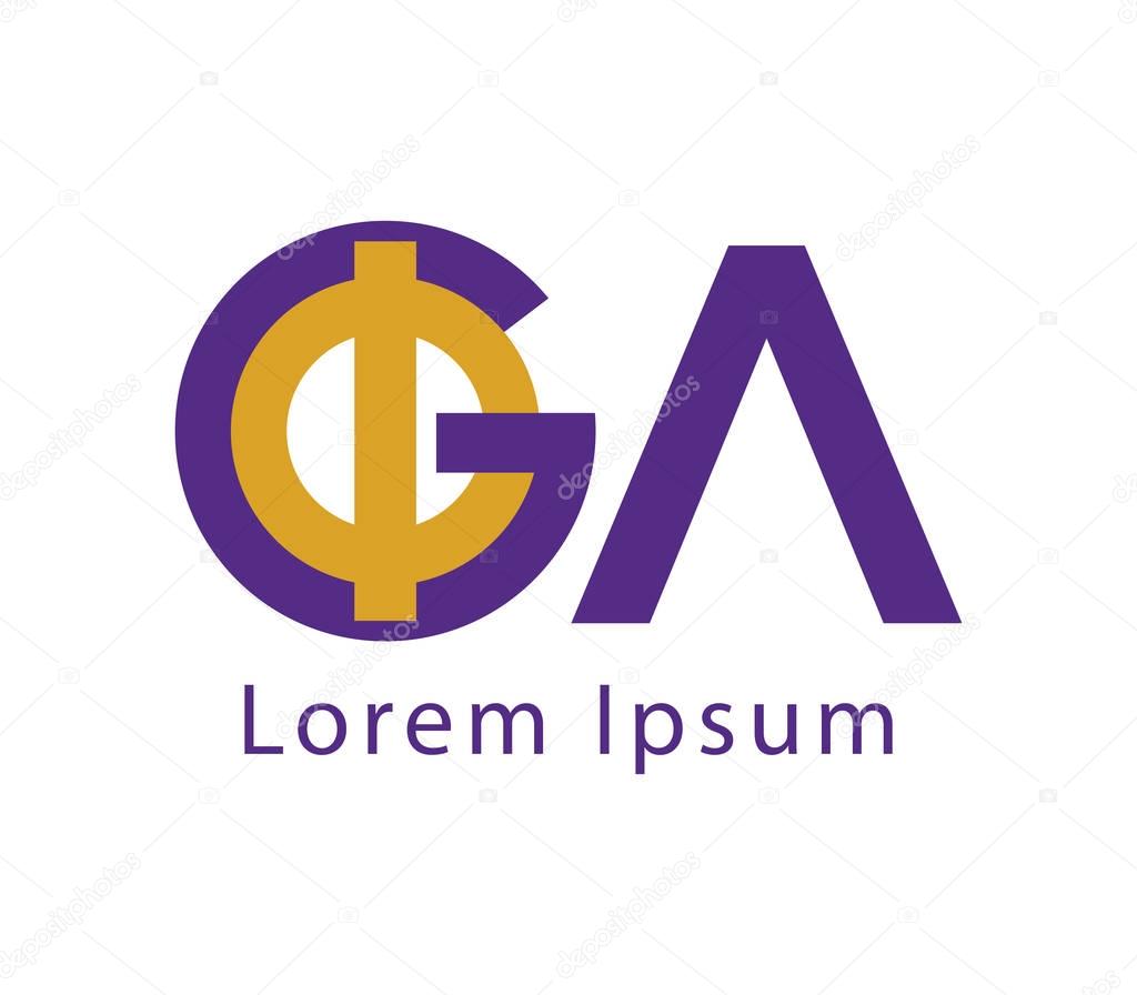 Phi and A Logo Concept Design