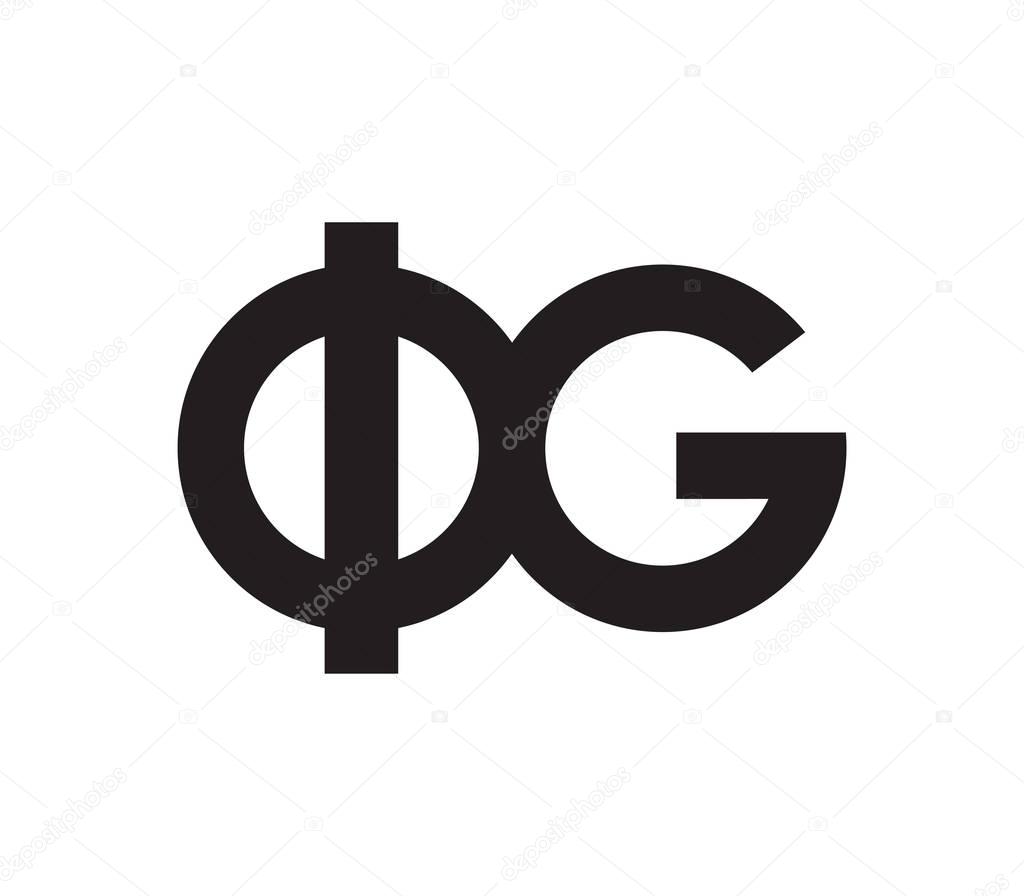 Phi and G Logo Concept Design