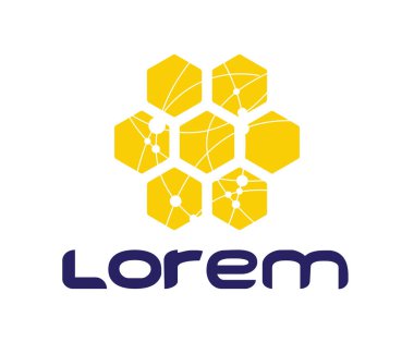 Honeycomp teknoloji simgesi kavramı ile