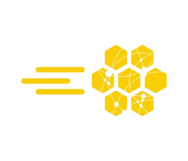 Honeycomp teknoloji simgesi kavramı ile