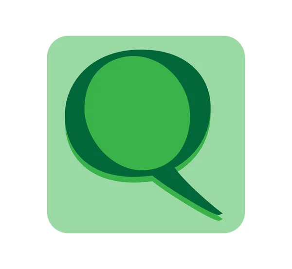 Logo design con lettera Q — Vettoriale Stock