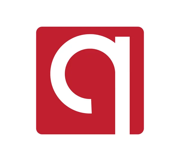 Diseño del logotipo con letra Q — Archivo Imágenes Vectoriales