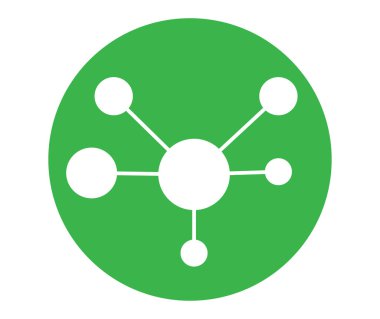 Nano teknoloji simgesi tasarım