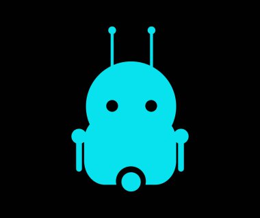 Siber Robot maskot tasarımı