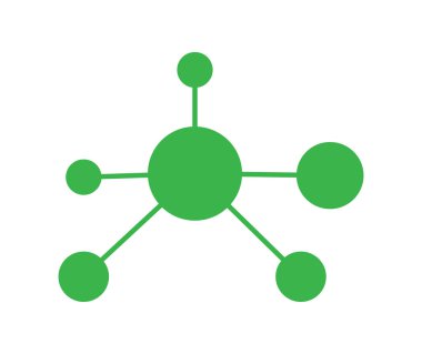 Nano teknoloji simgesi tasarım