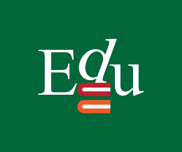 Logo de edu Concept Design — Image vectorielle