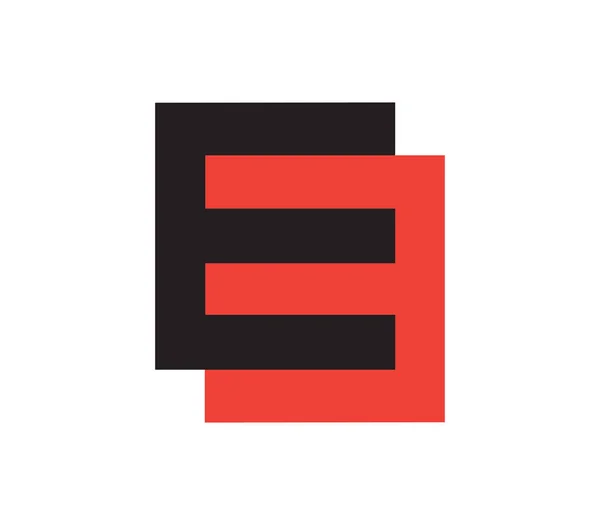 Eb ロゴ デザイン コンセプト — ストックベクタ