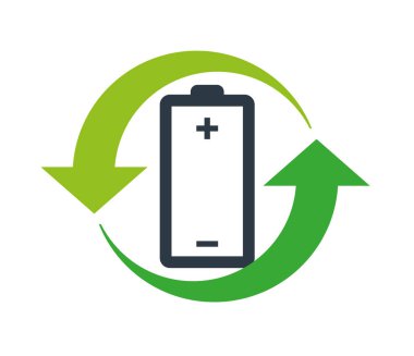 Çevre dostu pil Logo