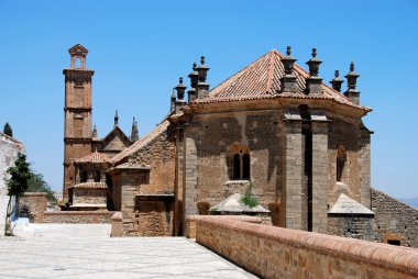 Arkadan görünüş Santa Maria Kilisesi, Antequera, İspanya.