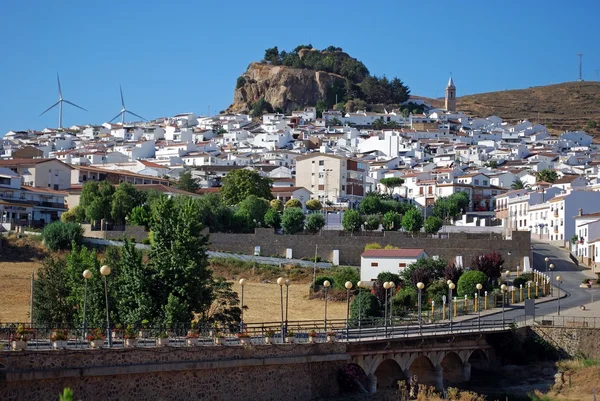 General view of the town, Ardales, Spain. — Stock Photo, Image