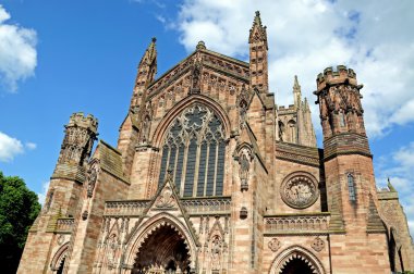 Katedral, Hereford önden görünümü.