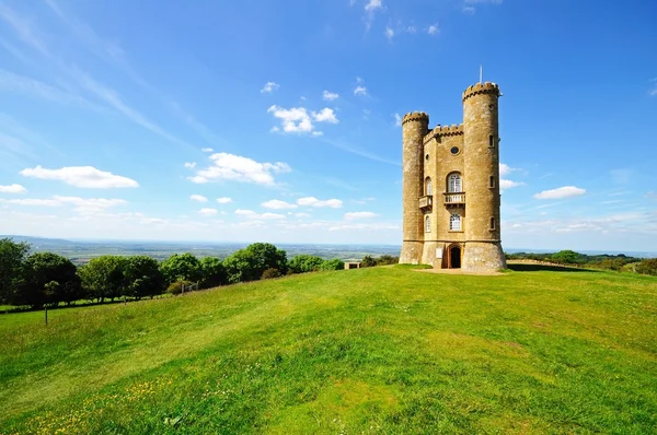 Broadway Tower på Broadway Hill, Broadway. — Stockfoto