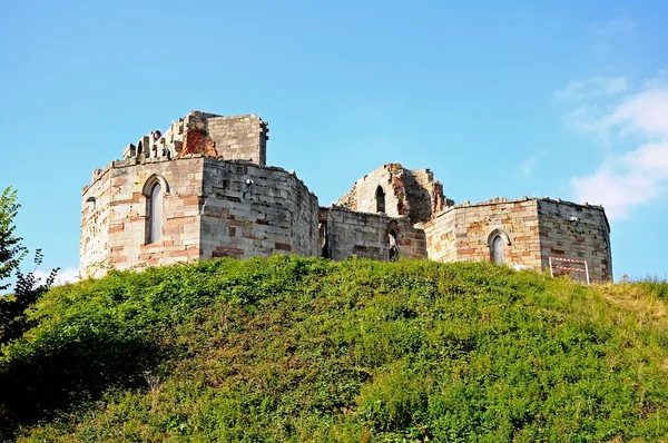 Widok na gotycki zamek odrodzenia, Stafford. — Zdjęcie stockowe