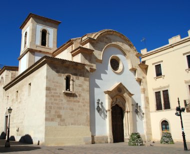 Meryem deniz kilisenin, Almeria, İspanya.