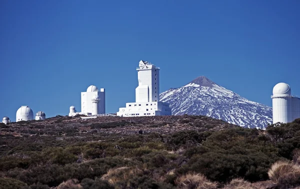 Observatório Teide (Observatório del Teide), Tenerife . — Fotografia de Stock