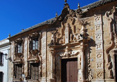 Aristocratic palace, Cilla del Cabildo de la Catedral de Sevilla, Osuna, Spain. clipart