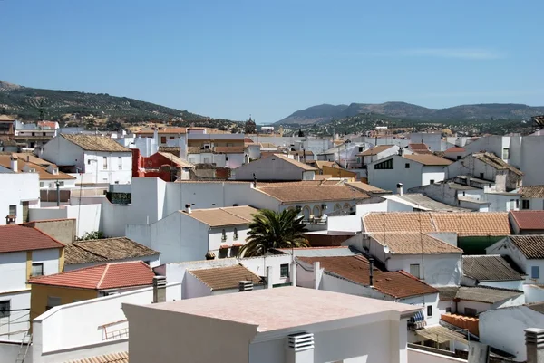 Vistas a los tejados del pueblo, Cabra, España . — Foto de Stock