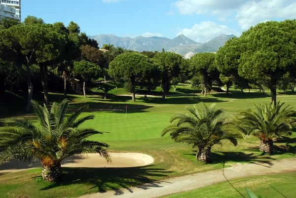 力拓真正的高尔夫俱乐部，阿尔梅里亚西班牙. — 图库照片
