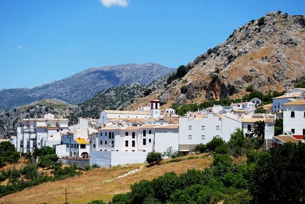 General view of the town, Benaocaz, Spain. — ストック写真