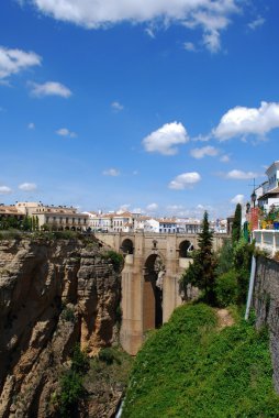 Yeni bir köprü, Ronda, İspanya.