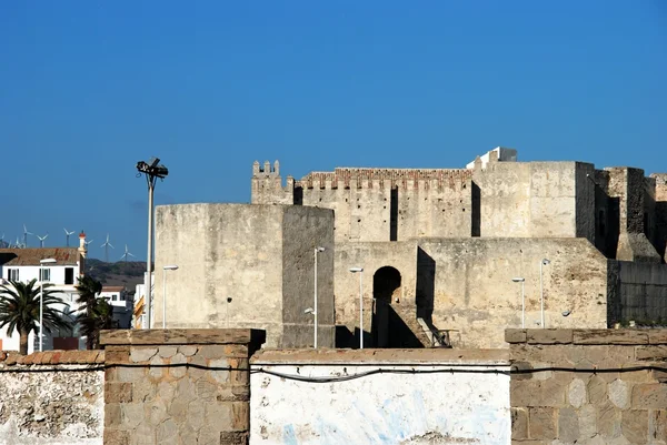 Вид на замок Гусман Ель Буено Tarifa. — стокове фото