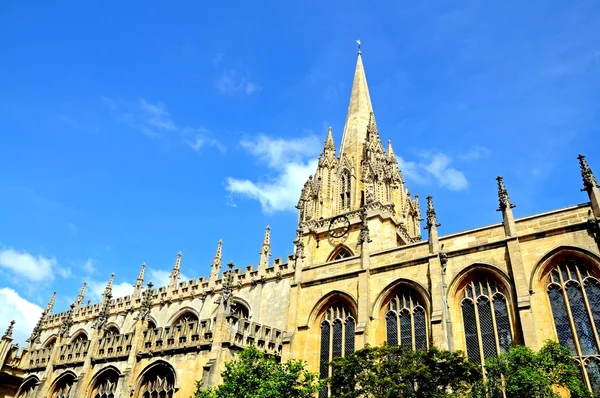 Iglesia de la Universidad de St Mary, Oxford, Reino Unido . — Foto de Stock