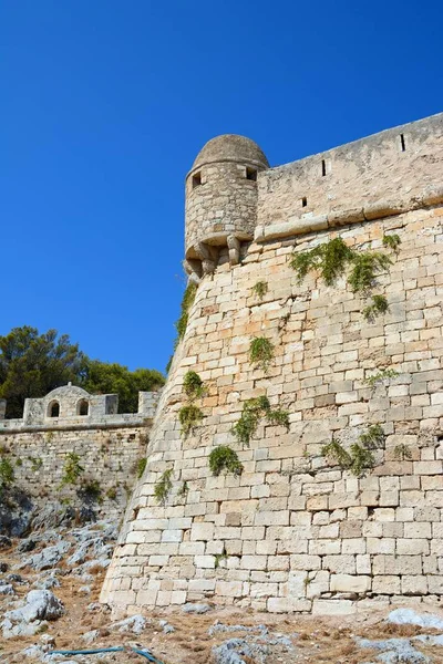 威尼斯人的城堡，索斯，克里特岛的一个角塔观. — 图库照片