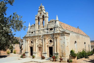 Arkadi Manastırı, Arkadi, Girit Önden Görünüm.
